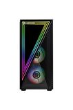 Gamepower Ravadin Atx 3 3 Fanlı Siyah ATX Oyuncu Bilgisayar Kasası