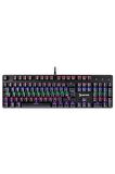 Gamepower Ogre Rainbow 60M GamePower Red Switch Türkçe Q USB Mekanik Gaming Klavye - 3 Yıl Garantili