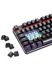 Gamepower Ogre Rainbow 60M GamePower Red Switch Türkçe Q USB Mekanik Gaming Klavye - 3 Yıl Garantili