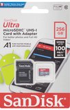 SanDisk Ultra Class 10 UHS-I 256 GB Micro SD Kart Telefon, Kamera, Drone Uyumlu