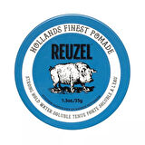 Reuzel Blue Pomade Su Bazlı Güçlü Tutucu Çok Parlak Wax 95g
