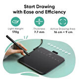XP-Pen Deco 640 Grafik Tablet 16K 8 Tuş 60° Eğim OSU Android/Windows/Mac