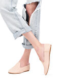 Osay Deri Pembe Kadın Loafer LA PINK SAND