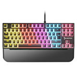 GamePower Suki TKL Mekanik Blue Outemu Switch Puding Keycaps Türkçe Q USB Gaming Klavye