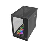 GamePower WARCRY EVO ARGB Temper Cam TYPE-C ATX Gaming Kasa
