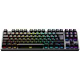 GamePower Eva 7 60M Mekanik Kablolu, 2.4Ghz, Bluetooth 3 Mod Blue Switch Türkçe Q 88 Tuş USB RGB Gaming Klavye - 3 Yıl Garantili