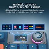 Gasket Elite X RGB Wireless/Bluetooth/Kablolu Mekanik Hot-Swap Yağlı Switch Gasket Gaming Klavye