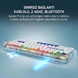 Gasket Pro X RGB Wireless/Bluetooth/Kablolu Mekanik Hot-Swap Yağlı Switch Gasket Gaming Klavye