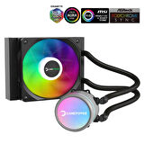 GamePower Skadi V2 120 ARGB 120mm Sıvı İşlemci Soğutucusu AM5 ve LGA1700 Uyumlu