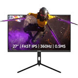 James Donkey Epic J60 27'' 360Hz 0.5Ms FHD FAST IPS Gaming Monitör (Sıfır Ölü Piksel Garantili)