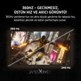 James Donkey Epic J60 27'' 360Hz 0.5Ms FHD FAST IPS Gaming Monitör (Sıfır Ölü Piksel Garantili)