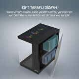 GamePower Warcry Prism 4xARGB Fan 650W Temperli Cam ATX Gaming (Oyuncu) Kasa