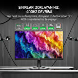GamePower Lucid S40 24.5'' 400Hz 0.2Ms Fast VA E Spor Pivot RGB Gaming Monitör
