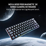 Gamepower Nexa HE60 1K RGB Hall-Effect Manyetik Switch Kablolu Gaming Klavye