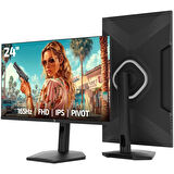GamePower Lunis L10 24'' 165Hz 1Ms IPS FHD Pivot Gaming Monitör (Sıfır Ölü Piksel Garantili)