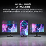 GamePower Lunis L10 24'' 165Hz 1Ms IPS FHD Pivot Gaming Monitör (Sıfır Ölü Piksel Garantili)