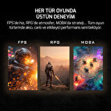 GamePower Lunis L20 24'' 240Hz 0.5Ms VA FHD RGB Pivot Gaming Monitör (Sıfır Ölü Piksel Garantili)