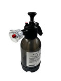 IRON CHEMICAL Köpük ve Kimyasal Pompası 2L, Cilalı Şampuan 1L & Mikrofiber Yıkama Eldiveni 3'lü Set | Araç Bakım Seti