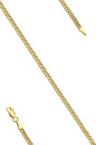 14 Ayar Altın Sık Gurmet Bileklik 2.80 mm