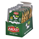Akay Çizik Yeşil Zeytin Aç Bitir 150 gr x 6 Adet