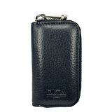 Hakiki Deri Otomobil Anahtarlığı Araba Anahtar Kılıfı Siyah