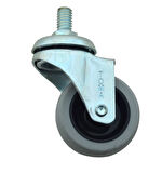 2 Adet Civatalı Metal 50mmx20mm Koltuk Sandalye Mobilya Tekeri 