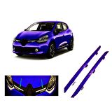 Renault Clio 4 Panjur Çıtası Sağ & Sol Takım Kırmızı 620723341K