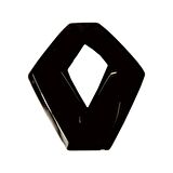 Renault Captur Ön Panjur Arması Siyah 628909470RS