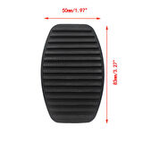 Fiat Punto Fren & Debriyaj Uyumlu Pedal Lastiği Takım 4170605