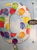 RAKAM BALON FOLYO 0 BALONLU 86CM