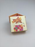 KUTU AYICIKLI KALPLİ 7CM X 7CM X 5CM