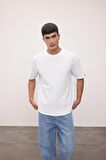 DeFacto Comfort Regular Fit Rahat Kesim Bisiklet Yaka Waffle Kumaş Pamuklu Basic Düz Kısa Kollu Tişört B4443AX24AUER105