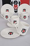 LİSANSLI BEŞİKTAŞ 6 KİŞİLİK TÜRK KAHVESİ FİNCAN TAKIMI