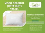 Visko Visco Parçacıklı Ortopedik Yastık 1 Adet(50*70)