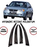 Balp Hyundai Accent Milenyum Cam Rüzgarlık 4lü Takım