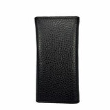 Hakiki Deri Organizer Dikey Anahtarlık Kahve