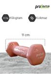 Vdb Dışı Vinil Kaplı Içi Çelik Döküm Ağırlık Dambıl 0.5 Kg -tek Adet