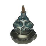 Porselen Geri Akış Tütsü Brülörü +5 Aromatik Tütsü CA2 Yeşil