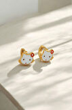 Çelik Çocuk Küpe Hello Kitty Küpe 35642