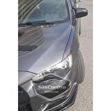 Mitsubishi Lancer 2008-2013 Uyumlu Batman Yarasa Ayna Kapağı Piano Black ABS Plastik