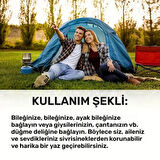 Pratikus Sivrisinek Kovucu Bileklik – Kimyasalsız, Açık Hava Fiziksel Koruma | Unisex & Ayarlanabilir Tasarım