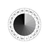 Resim Kalemi Faber Dereceli Kalem Seti Karakalem Seti 5H 4H 3H 2H HB 2B 3B 4B 5B 12'li Set