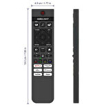 pihilips ile uyumlu Model 43PUS8510/12 Android Led Tv Kumandası-Mikrofonsuz