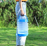 Kamp-Karavan-Piknik İçin Taşınabilir Portatif 3,5 L Su Sebili, Soğuk İçecek-Limonata Sebili