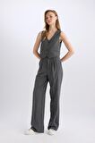 DeFacto Wide Leg Çift Cepli Normal Bel Standart Boy Pantolon D5066AX24AUAR61
