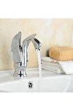 Banyo Lavabo Bataryası Kuğu Krom Yeni Model 5 Yıl Garantili