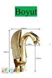 Banyo Lavabo Bataryası Kuğu Krom Yeni Model 5 Yıl Garantili