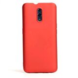 Gpack Oppo Reno Kılıf Premier Silikon Esnek KorumaNano Glass