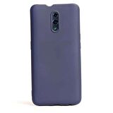 Gpack Oppo Reno Kılıf Premier Silikon Esnek KorumaNano Glass