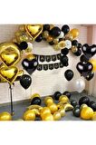 2 Yaş Doğum Günü Seti Zincir Balon Seti Ful Set
